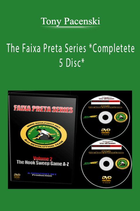 The Faixa Preta Series *Completete 5 Disc* – Tony Pacenski