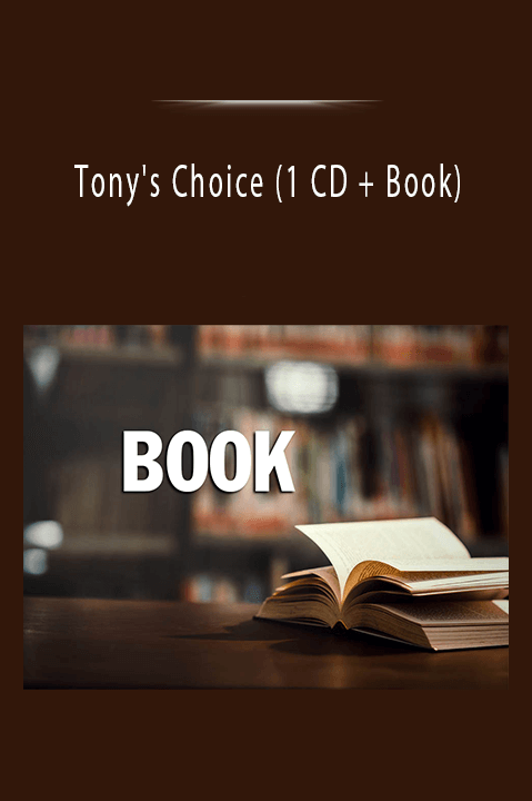 Tony's Choice (1 CD + Book)