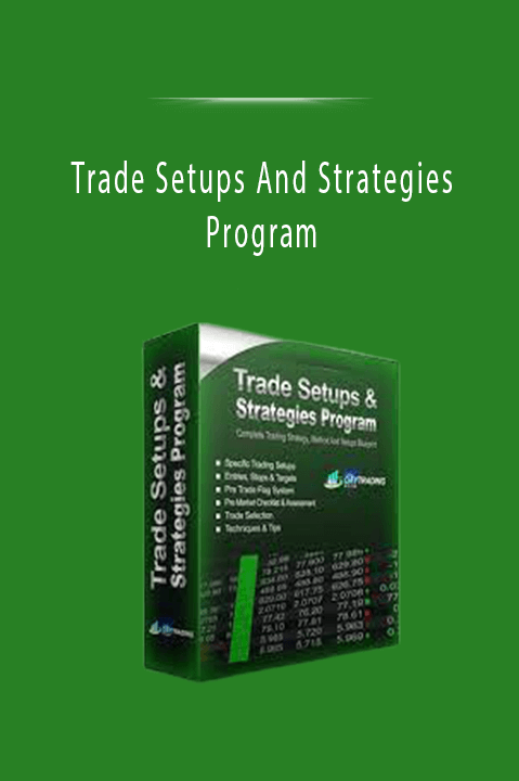 Trade Setups And Strategies Program