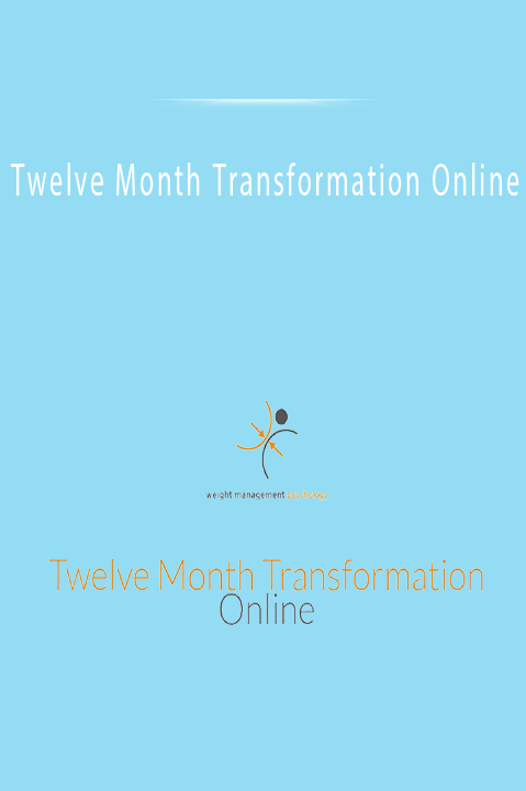 Twelve Month Transformation Online