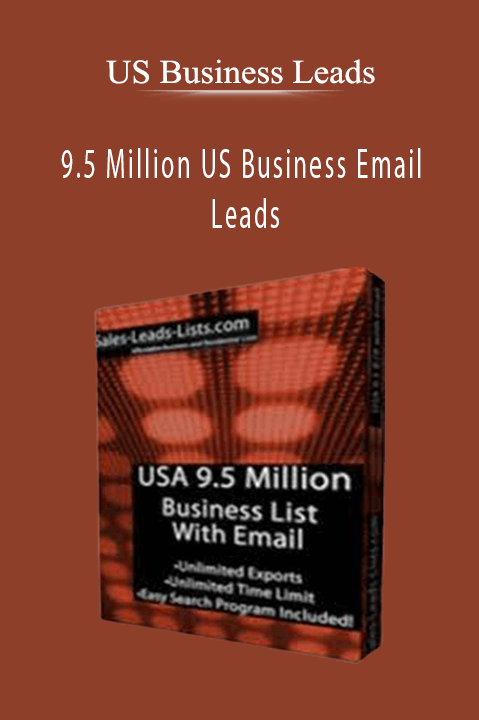 9.5 Million US Business Email Leads – US Business Leads