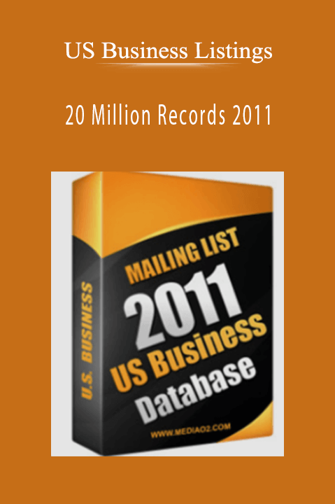 20 Million Records 2011 – US Business Listings