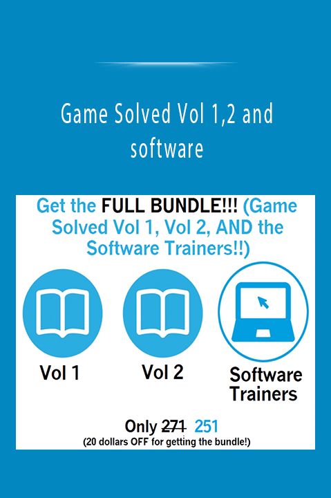 Game Solved Vol 1