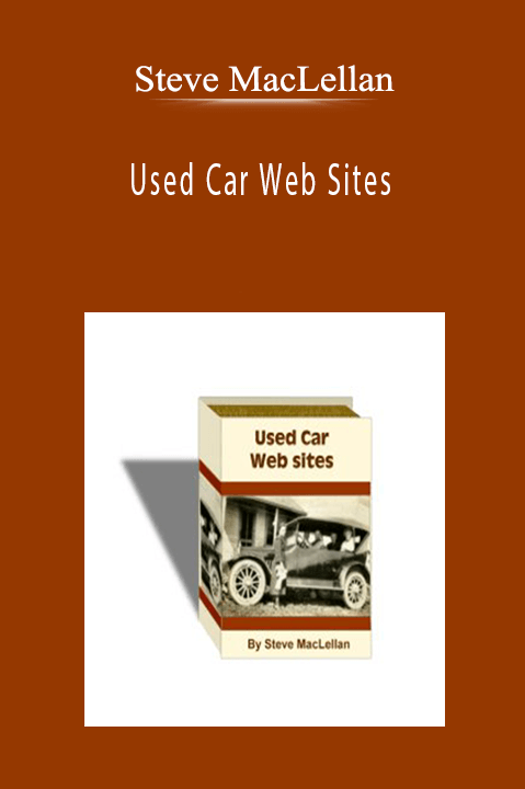 Steve MacLellan - Used Car Web Sites