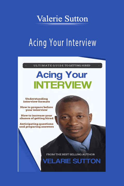 Acing Your Interview – Valerie Sutton