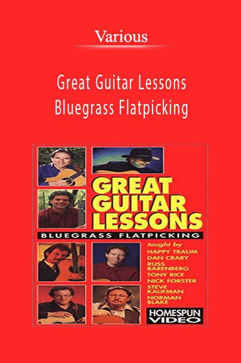 Great Guitar Lessons – Bluegrass Flatpicking – Various