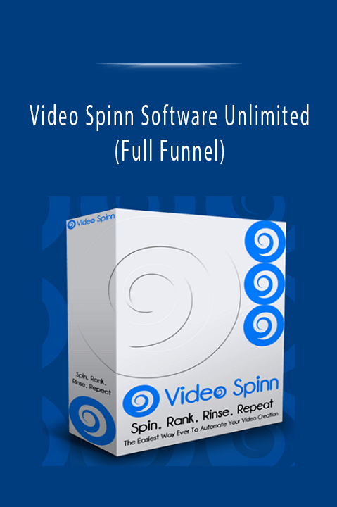 Video Spinn Software Unlimited (Full Funnel)