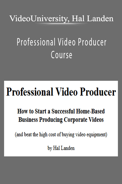 Professional Video Producer Course – VideoUniversity