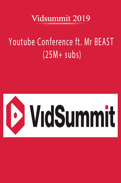 Youtube Conference ft. Mr BEAST (25M+ subs) – Vidsummit 2019