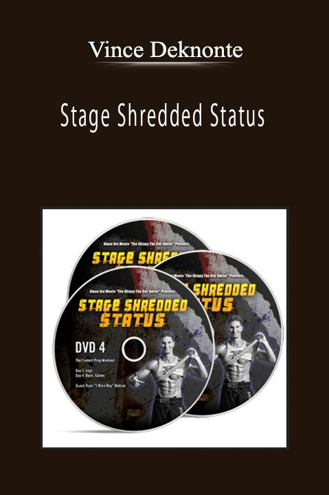 Vince Deknonte - Stage Shredded Status