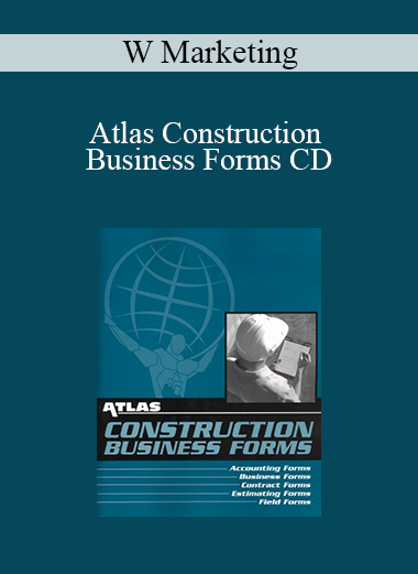 Atlas Construction Business Forms CD – W Marketing