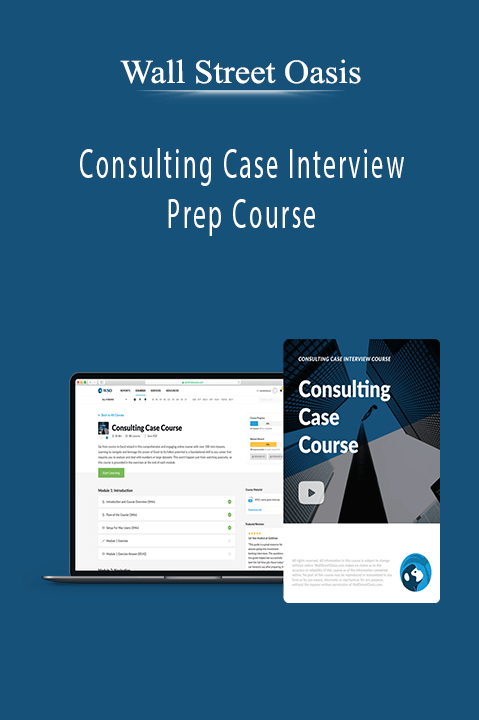 Consulting Case Interview Prep Course – Wall Street Oasis