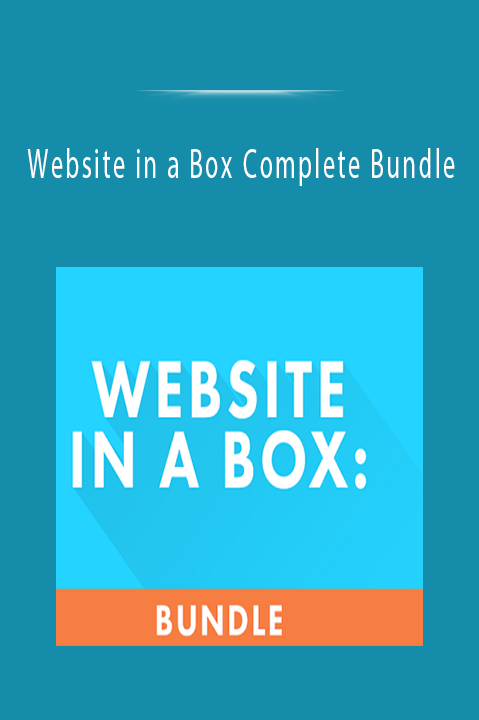 Website in a Box Complete Bundle