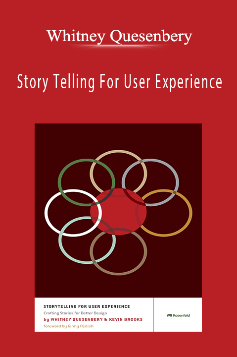 Story Telling For User Experience – Whitney Quesenbery