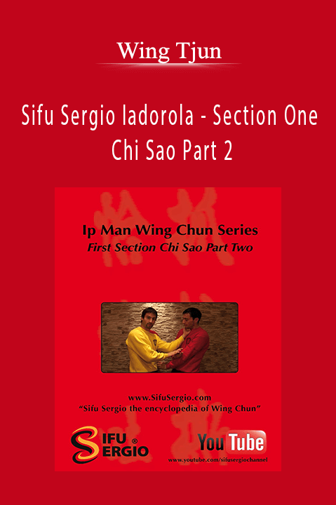 Sifu Sergio Iadorola – Section One Chi Sao Part 2 – Wing Tjun