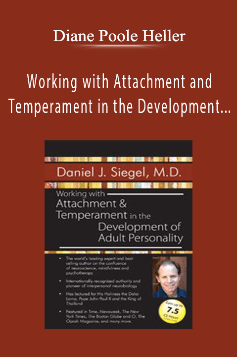 Daniel J. Siegel – Working with Attachment and Temperament in the Development of Adult Personality with Daniel J. Siegel