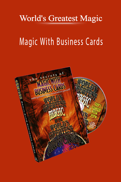 Magic With Business Cards – World's Greatest Magic