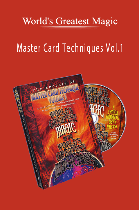 Master Card Techniques Vol.1 – World's Greatest Magic