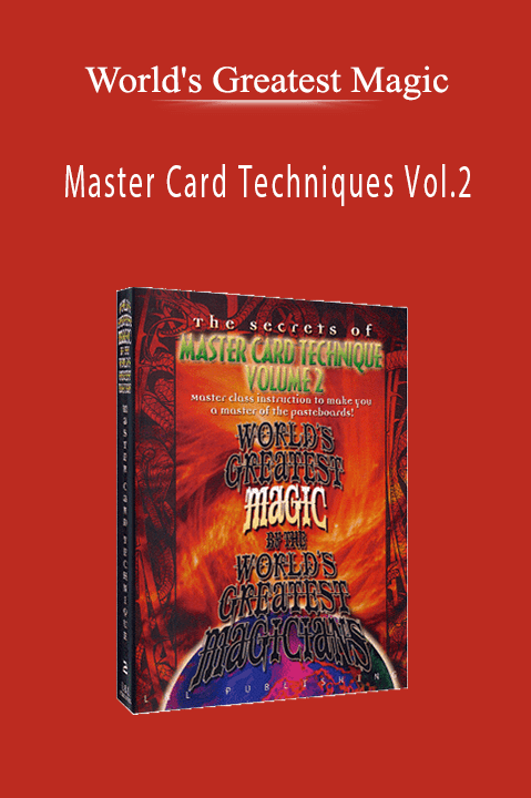 Master Card Techniques Vol.2 – World's Greatest Magic