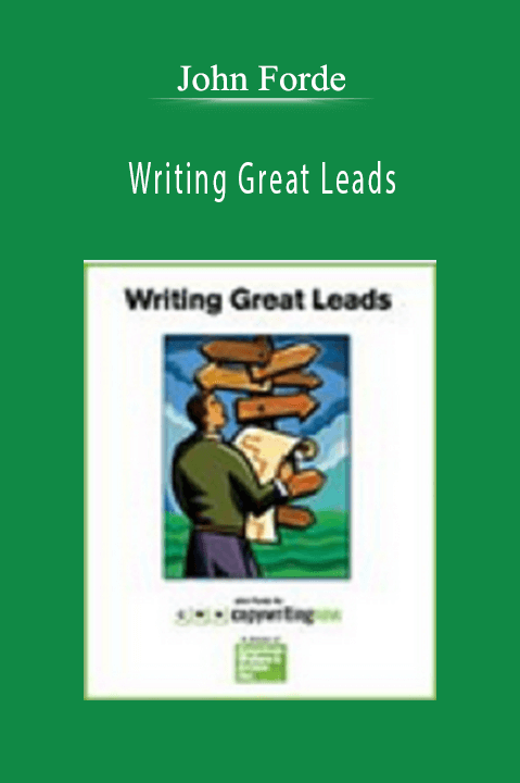 John Forde – Writing Great Leads