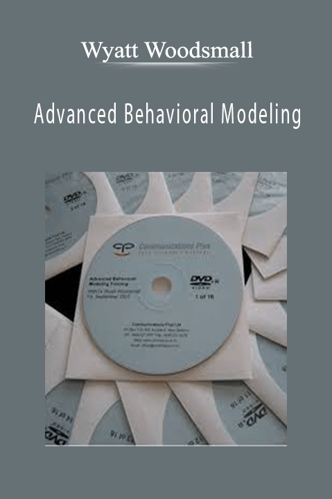 Advanced Behavioral Modeling – Wyatt Woodsmall