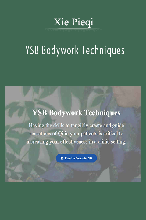 YSB Bodywork Techniques – Xie Pieqi