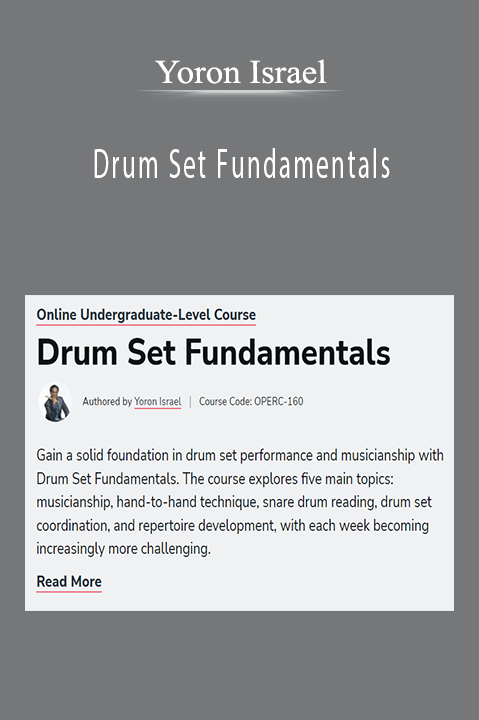 Drum Set Fundamentals – Yoron Israel