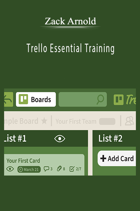 Trello Essential Training – Zack Arnold