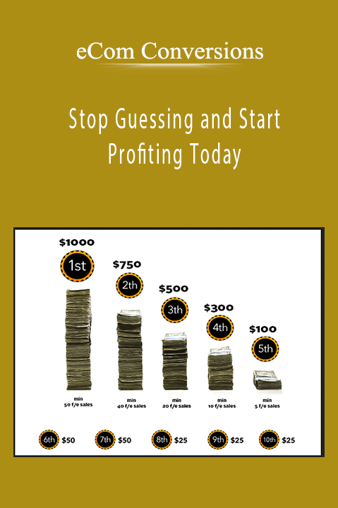 Stop Guessing and Start Profiting Today – eCom Conversions