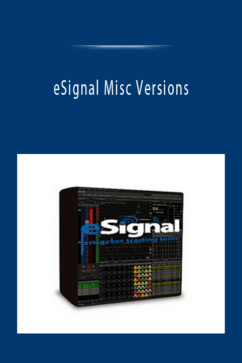 eSignal Misc Versions