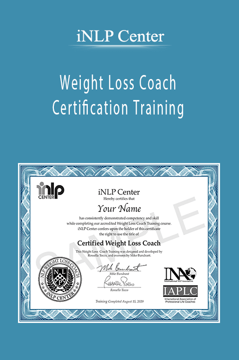 Weight Loss Coach Certification Training – iNLP Center