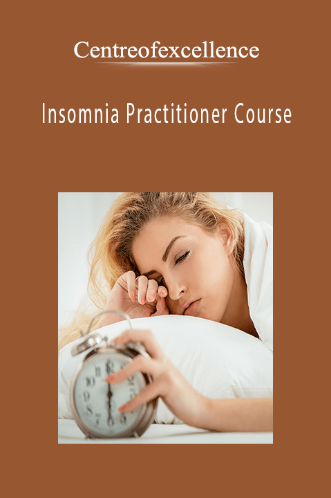 Insomnia Practitioner Course – Centreofexcellence