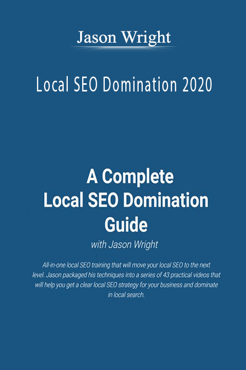 Jason Wright - Local SEO Domination 2020