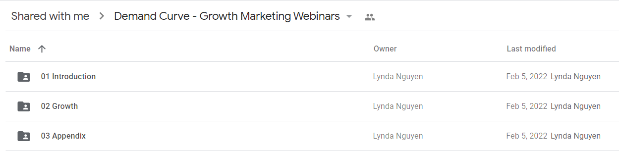 Demand Curve - Growth Marketing Webinars