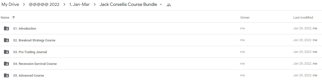 Jack Corsellis Course Bundle