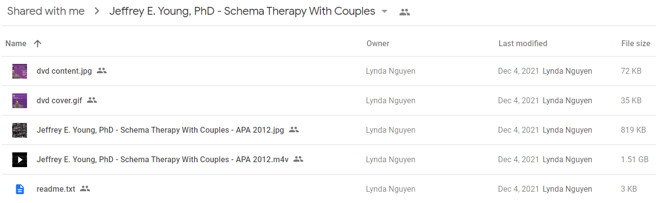 Jeffrey E. Young, PhD - Schema Therapy With Couples