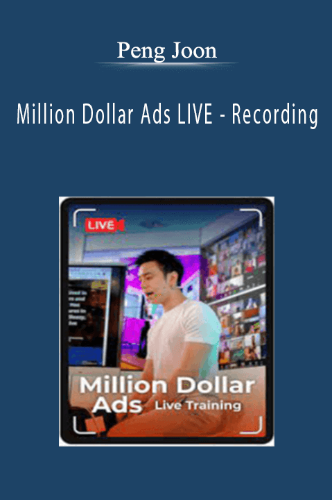 Peng Joon - Million Dollar Ads LIVE - Recording