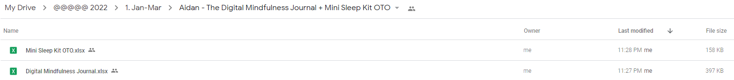 Aidan - The Digital Mindfulness Journal + Mini Sleep Kit OTO