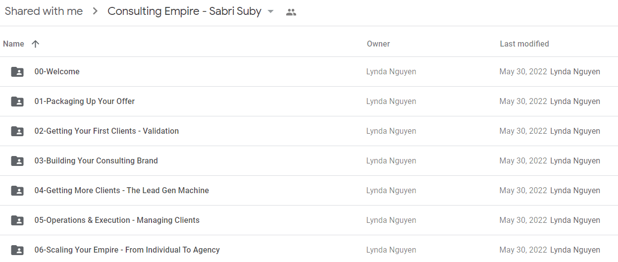 Consulting Empire - Sabri Suby