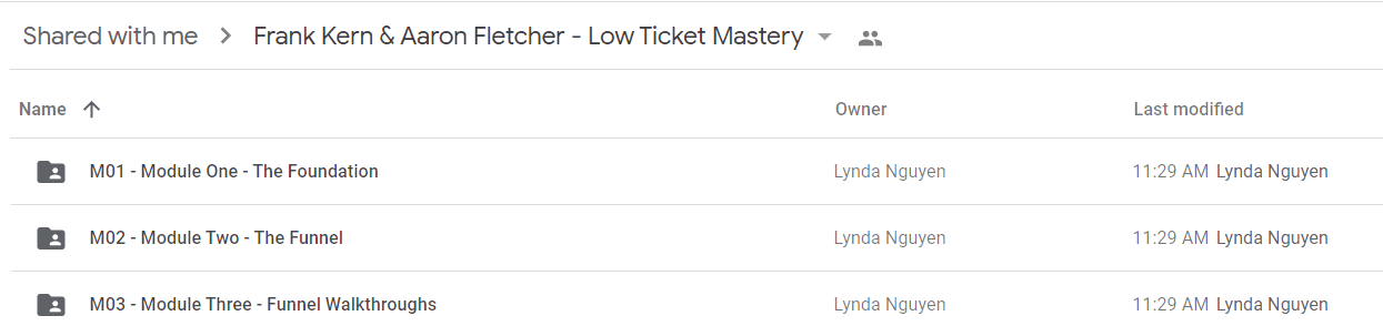 Frank Kern & Aaron Fletcher - Low Ticket Mastery