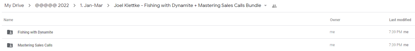 Joel Klettke - Fishing with Dynamite + Mastering Sales Calls Bundle