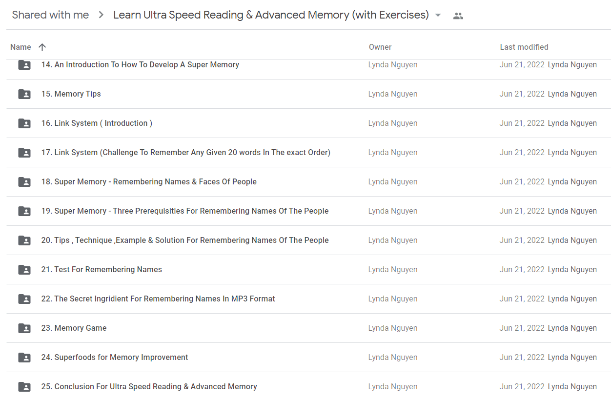 Learn Ultra Speed Reading & Advanced Memory (with Exercises)