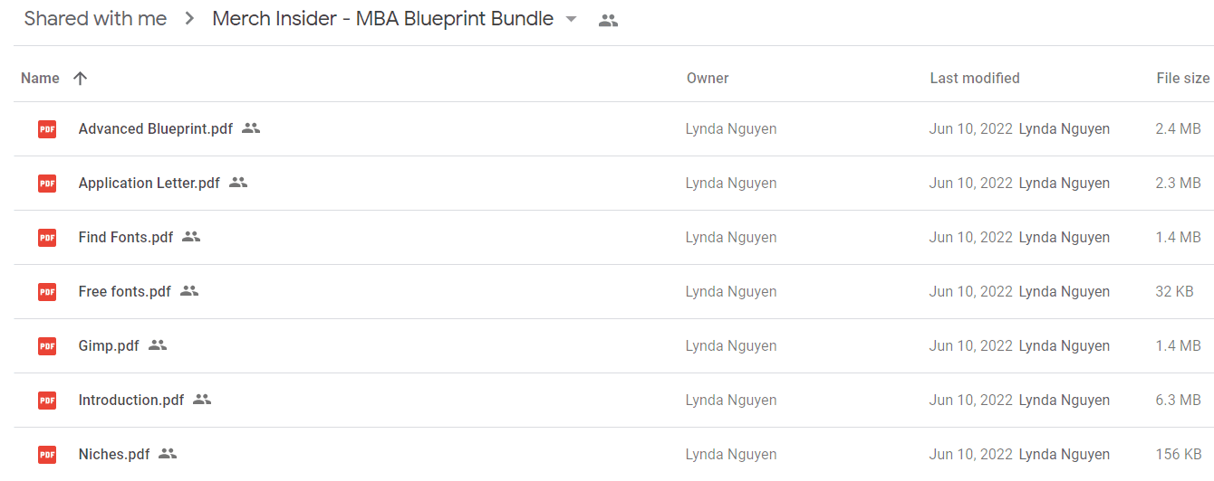 Merch Insider - MBA Blueprint Bundle