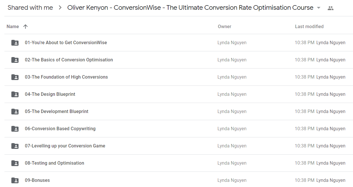 Oliver Kenyon - ConversionWise - The Ultimate Conversion Rate Optimisation Course