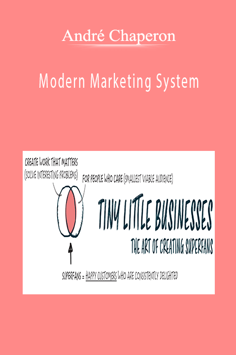 André Chaperon - Modern Marketing System