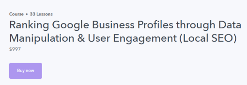 Brock Misner - Ranking Google Business Profiles through Data Manipulation & User Engagement