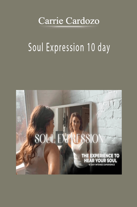 Carrie Cardozo - Soul Expression 10 day