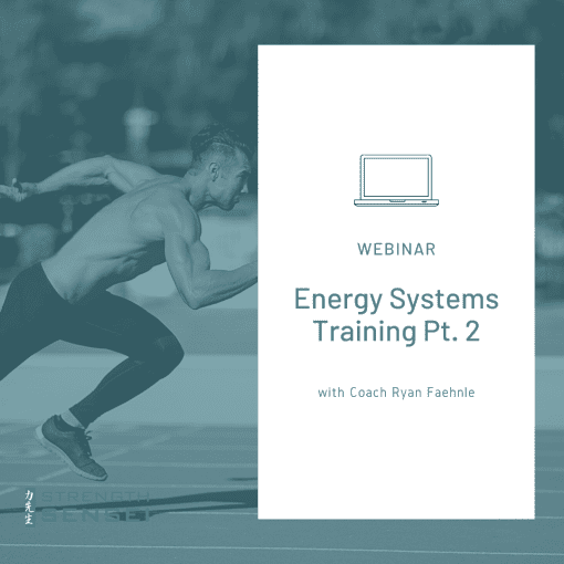 Coach Ryan Faehnle - Energy Systems Training Pt. 2