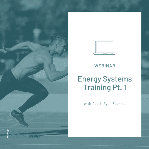 Coach Ryan Faehnle - Energy Systems Training Webinar Pt. 1