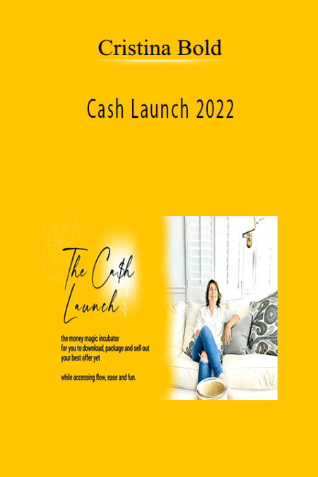 Cristina Bold - Cash Launch 2022